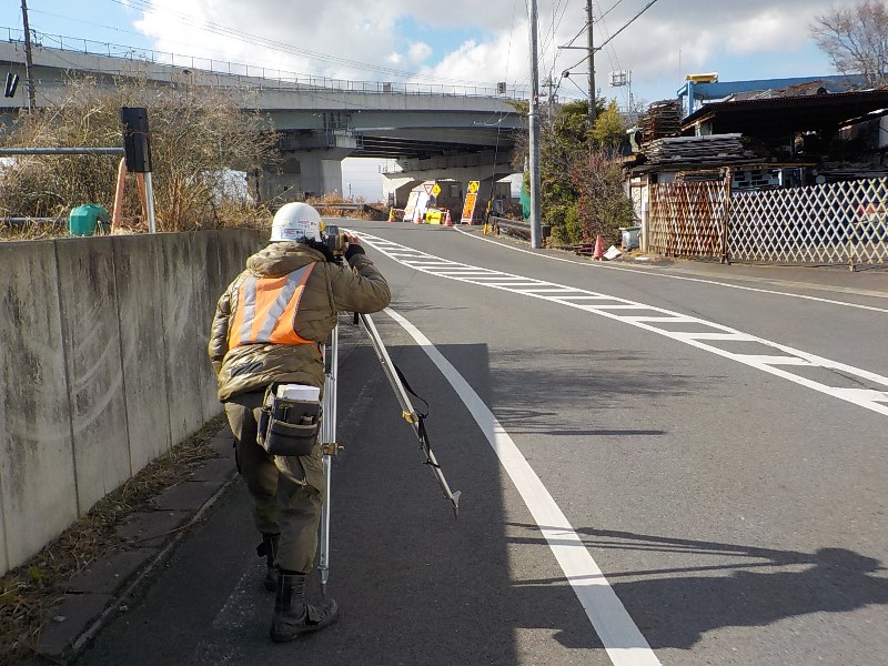 東邦調査測量 工事測量 一般測量（調査測量） ICT測量 基準点測量 水準測量 現地測量（地形測量） 路線測量 用地測量 河川測量